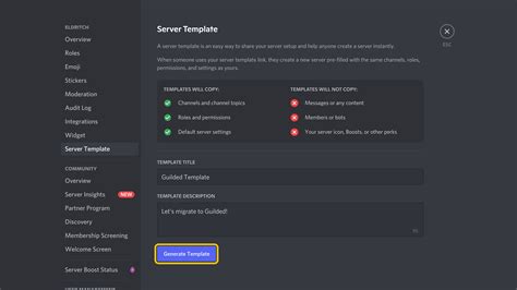 How To Use Discord Server Templates