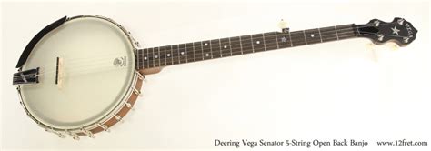 Deering Vega Senator Banjo Open Back