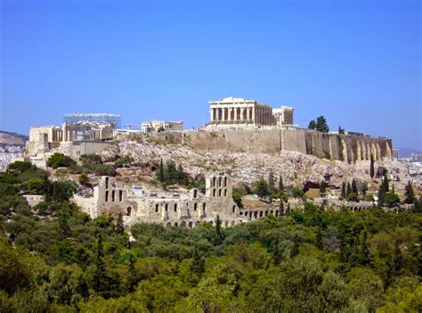 Mis Lugares Favoritos La AcrÓpolis De Atenas La Roca Sagrada