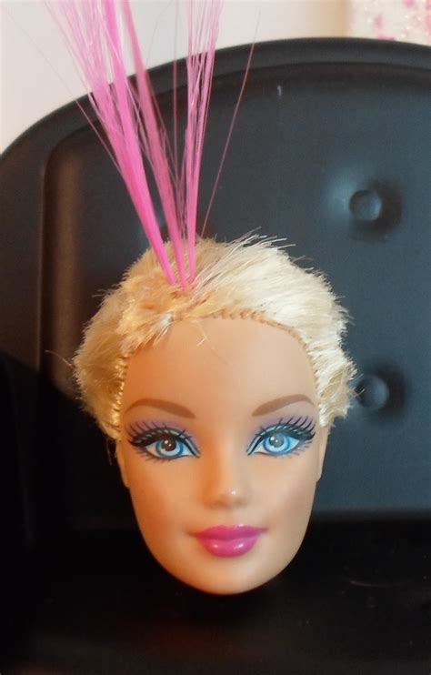Diy Barbie Blog Saving A Bad Hair Barbie Diy Rerooting Attempt 1