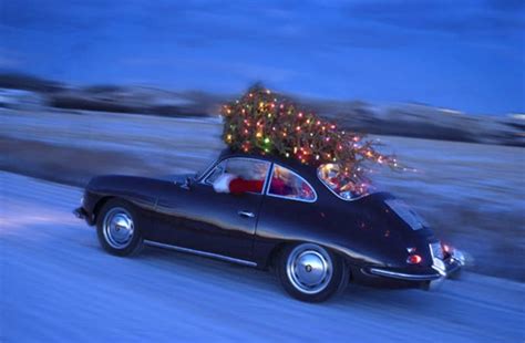 The Gear Shift Yes Your Supercar Can Carry A Christmas Tree