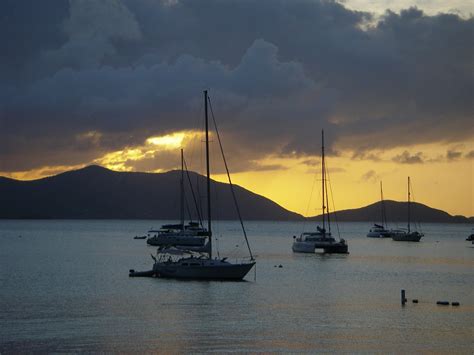 Cane Garden Bay Tortola Tortola Sunset Travel