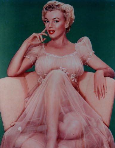Marilyn Monroe In Pink Negligee Glamour 8x10 Photo Z5442 At Amazons Entertainment Collectibles