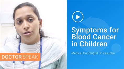 Symptoms For Blood Cancer In Children Youtube