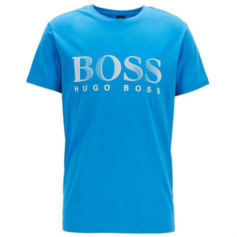 Hugo Boss Hugo Boss Logo T Shirt Rn Bright Blue 431 50407774 Hugo