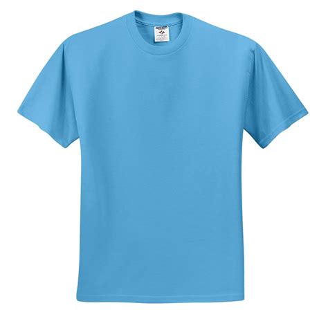 Jerzees 29m Heavyweight Blend 5050 Cottonpoly T Shirt Aquatic Blue