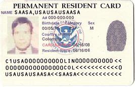 In may 2004, the design was modified slightly with the department of homeland security seal and a detailed hologram on the front of the card. Permanent residence (United States) - Wikipedia