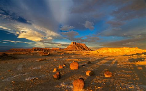 The Sky Oblakosveta Desert Shadow Stones Landscape