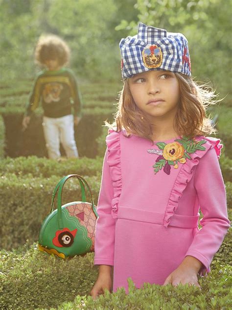 A Look From The Gucci Childrens Spring Summer 2017 Collection