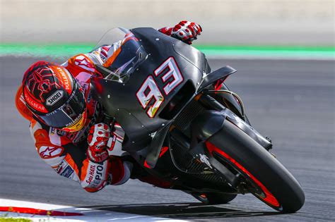 Motogp Marc Marquez Well Under Race Lap Record During Testing Monday