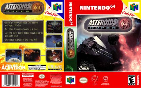 Asteroids Hyper 64 Nintendo 64 Videogamex