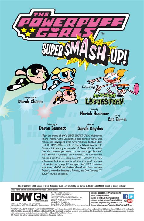 Read Online Powerpuff Girls Super Smash Up Comic Issue