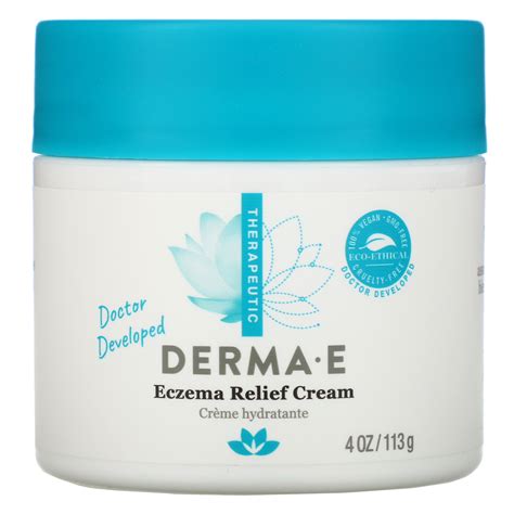 Derma E Eczema Relief Cream 4 Oz 113 G Iherb