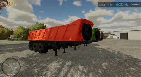 Maz Tipper Trailer V 10 Fs22 Mods