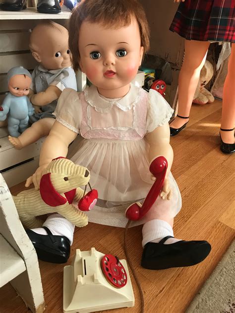 Ideal Suzy Playpal Vintage Dolls Antique Dolls Baby Dolls