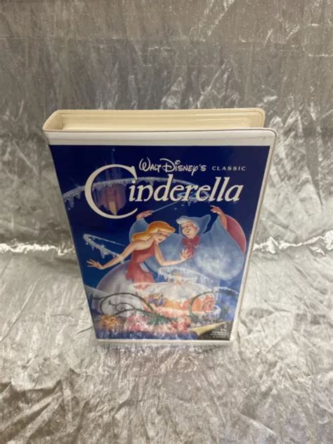 Cinderella Vhs Walt Disney Classic Animated Picclick Uk