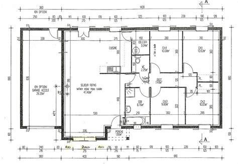 Plan De Maison 2d House Drawing Autocad 2 Archicad 2d Dessin De