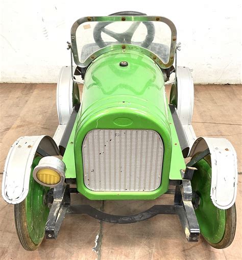 Lot Childs Pressed Steel Ford Model A Pedal Car