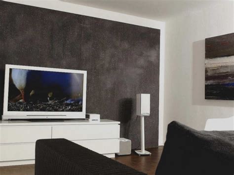 Wohnzimmer Streichen Muster Neu Wohnzimmerwand Ideen Grau von