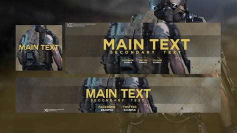 Free Call Of Duty Advanced Warfare Youtube Banner And Twitter Header