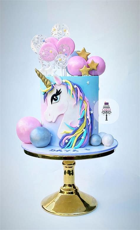Unicorn Cake Decorated Cake By Color Drama Cakes Cakesdecor