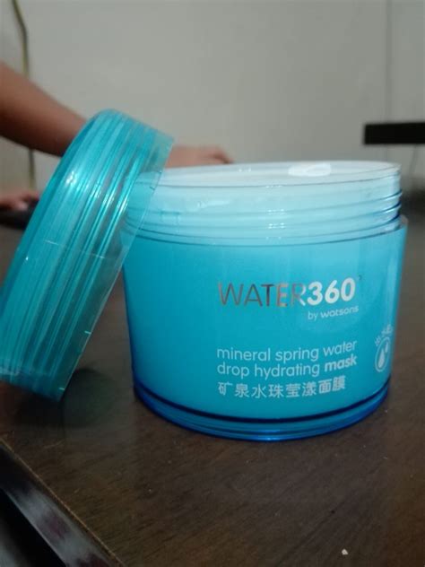 We covered products including household and commercial water dispensers, bottled waters, coffee beans, coffee machine, juice etc. WATSONS Water 360 Spring Hydrating Mask reviews
