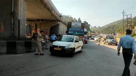 Six Killed In Police Firing Suv Set On Fire As Assam Meghalaya Border