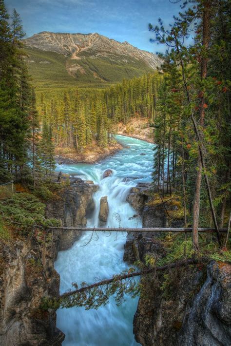 Sunwapta Falls Jasper National Park Alberta Canada