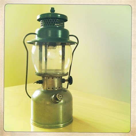 Vintage Coleman Fuel Lantern Model 242c 1950