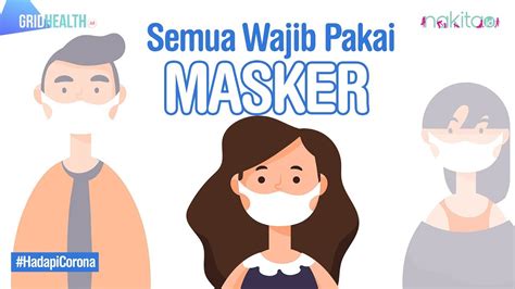Gambar kartun orang pakai masker. Gambar Kartun Orang Pakai Masker | Ideku Unik