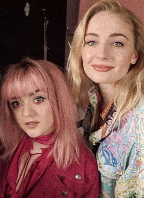Maisie Williams And Sophie Turner Sexy 23 Photos Video Thefappening