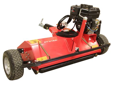 Tow Behind Atv Flail Mower 14hp With Electric Start Briggs And Stratton