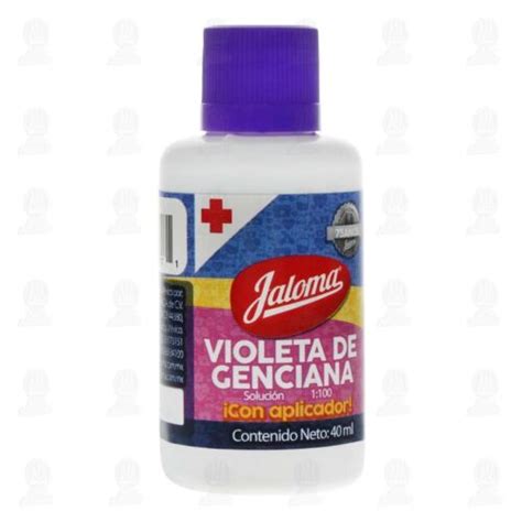 2x Jaloma Violeta De Genciana Con Aplicador Violet Skin Antiseptic 2 De