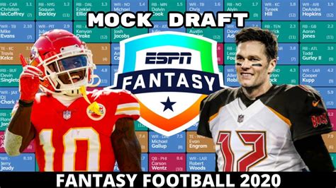 Nfl training camps are starting to ramp up across the country, and that means fantasy football draft season is doing the same. 2020 Fantasy Football Mock Draft (PPR)- 12 Team- Pick 8 ...