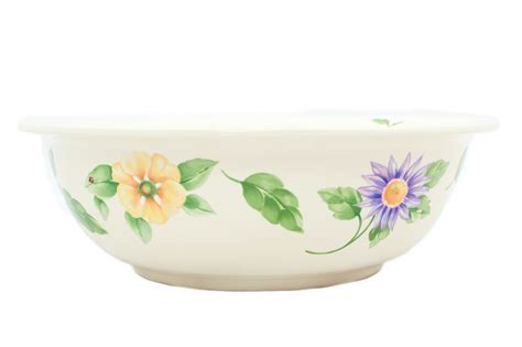 See more ideas about dinnerware patterns, dinnerware, country roses. Pfaltzgraff Dahlia Floral Pattern Serving Bowl - Retired # ...
