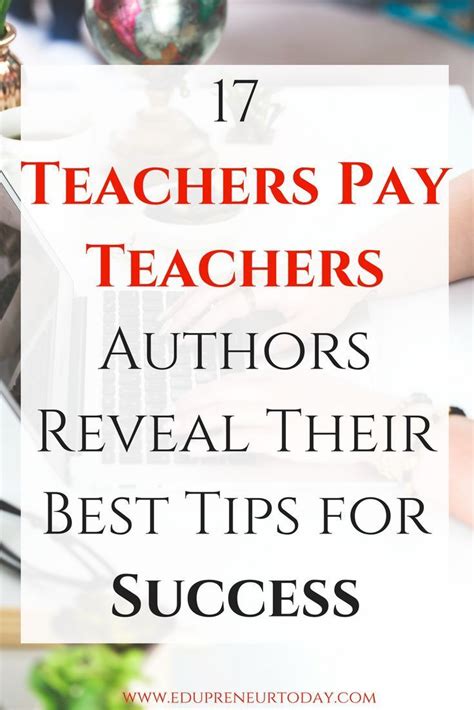 How To Be Successful On Teachers Pay Teachers What Happen World