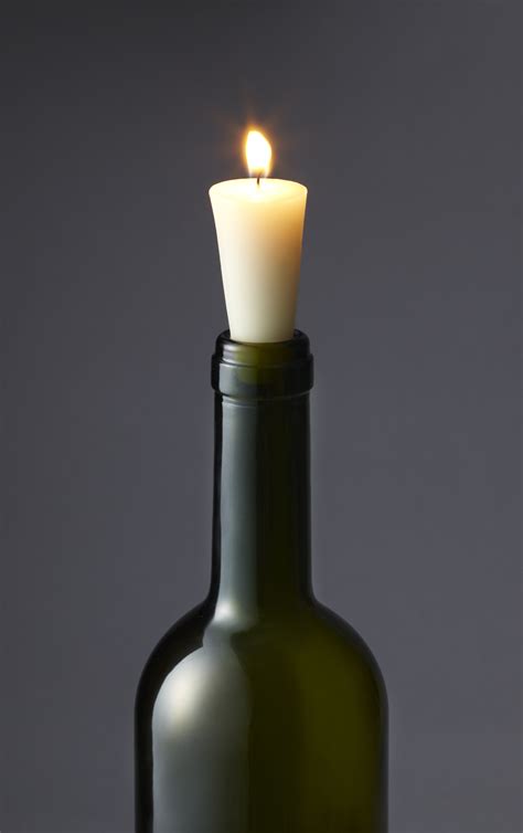 Transforming Wine Bottles Into Candles Candle Inventor