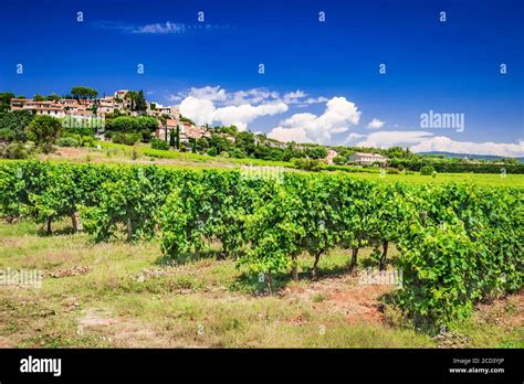 Provence France Joucas Small Hilltop Village Of Monts De Vaucluse