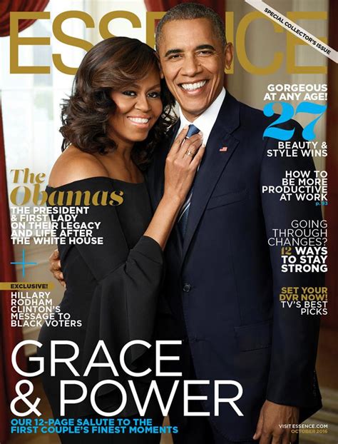 Obamas Cover Essence Magazine Cove Viral Australian Women S Weekly
