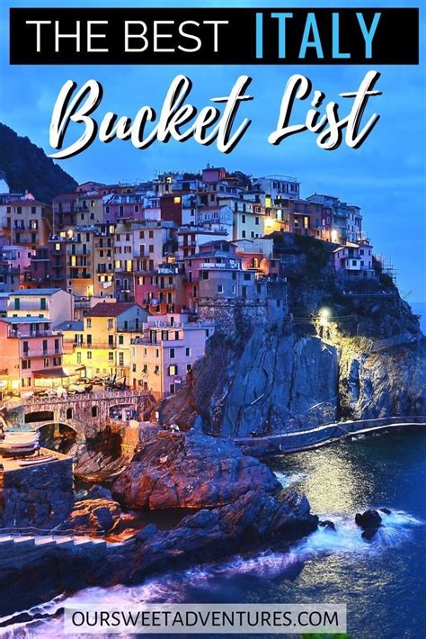 The Amazing Italy Bucket List You Need To See In 2020 Visit Italy