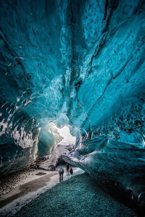 Vatnajokull Ice Cave Iceland Travel Wonders Of The World Places To