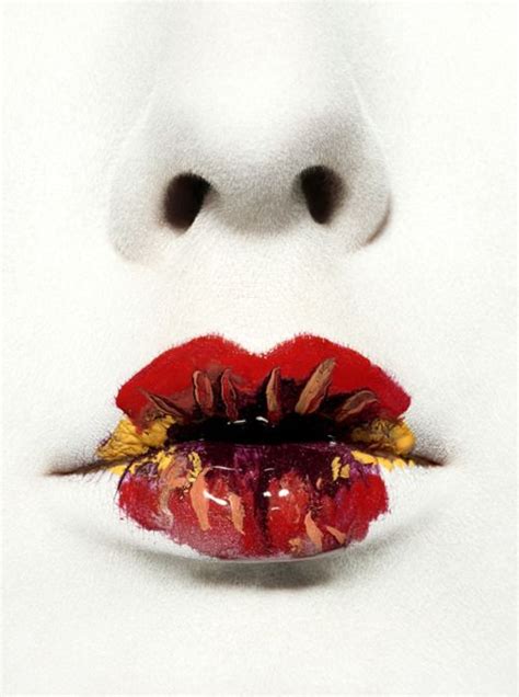 Irving Penn Photography~flowers As Lipslips As Flowers Draw A