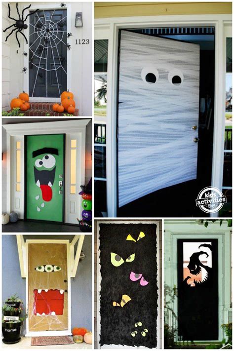 18 Fun Halloween Door Decorations You Can Make Artofit