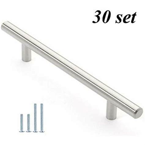I have a design dilemma as far as picking the right cabinet hardware for my kitchen/bathroom cabinetry. 12mm Stainless Steel Kitchen Cabinet Handles T Bar Pull (8 ...