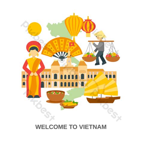 Welcome To Vietnam Vector Png Png Images Eps Free Download Pikbest
