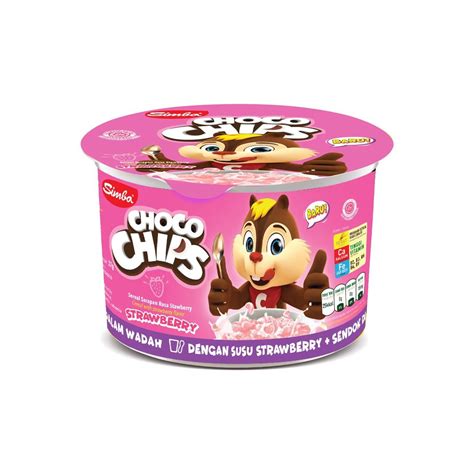 Simba 37g Cereal Choco Chips Strawberry Gerai Cahaya Indonesia