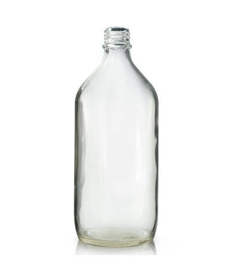 Download 1000ml Clear Glass Winchester Bottle & Cap