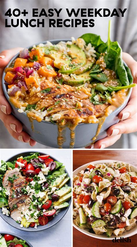 53 Quick Lunch Ideas To Turn Your Work Day Around Lunch Recipes Healthy Lunch Lunch
