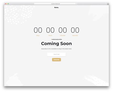 20 Best Responsive Coming Soon Page Templates 2024 Colorlib