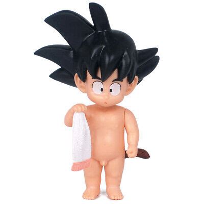 Dragon Ball Z Super Anime Figurine Naked Shower Baby Son Goku Statue